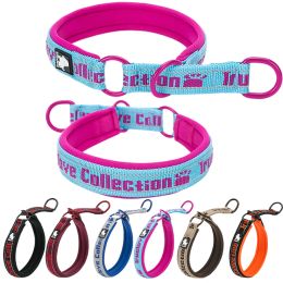 Collars Winhyepet Dog Collar Travelling Pet PChain Comfort Padded Choke Collars Walking Collar for Puppy Medium Large Dogs Pitbull