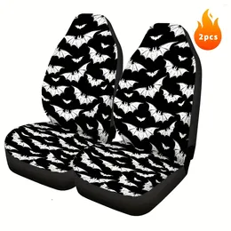 Car Seat Covers Halloween Bat Universal Cover Accessories Set Front For Most Cars SUV