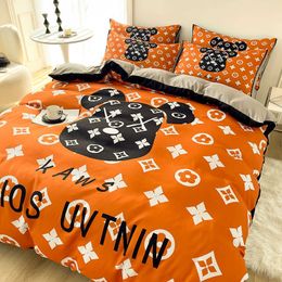 High-end light luxury bedding ground wool bed sheet set bed cap four-piece fully washed cotton winter high-end thickened baby fleece 24031418