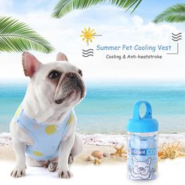 Dog Apparel Cooling Vest Clothes Ropa Perro Para Cat Pet Harness Costume Puppy For Small Dogs Pug Summer Anti-heatstroke Thin Cool Vests