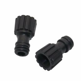 Connectors 50pcs Female Thread Inner Diameter 18mm Diaphragm pump nipple Joints Car Washer Spare Part Garden Water Connectors