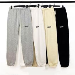 Pantaloni stampati di marca di moda ESSENT pantaloni sportivi larghi in puro cotone da strada per uomo e donna, pantaloni casual americani-xxl