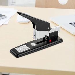 Manual Desktop Stapler 200 Sheets Heavy Duty Portable Metal Binding Stationery Effortless for Office Dormitory 240314