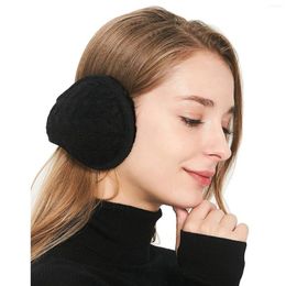 Berets Earmuffs In Winter Outdoor Women'S Men'S Riding Ear Warmers Fleece Muffs Headband Princess Warm