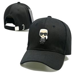 Ball karl Designer Caps Full details silin metal buckle letter hardtop baseball hat Lisa same star duck tongue hat men's and 253W