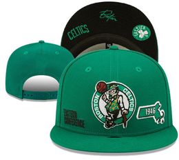 2024 American Basketball "Celtics" Snapback Hats 32 Teams Luxury Designer HOU OKC PHI LAC Casquette Sports Hat Strapback Snap Back Adjustable Cap a