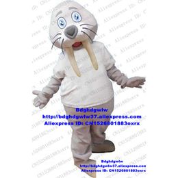 Mascot Costumes Walrus Elephant Seal Sea Ox Lion Mascot Costume Adult Cartoon Character People Wear Them Business Street Zx1458