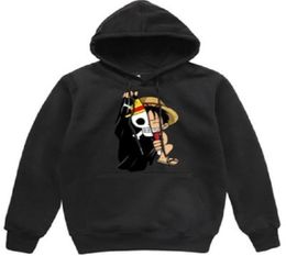 One Piece Luffy Hoodies Men Casual Homme Fleece Pullover Japanese Anime Printed Male Streetwear Clothing Autumn Winter Tops Men1062406