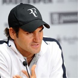 2019 Tennis Star Roger Federer Dad Hat Sport baseball cap 100% cotton 3D embroidery Unisex Snapback caps Tennis hat F Hats203D