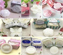 Wedding Favours Gifts Baby Shower Flower Butterfly Shaped Scented Soap Wedding Party Stuff Favours Supplies2678581