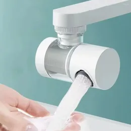 Kitchen Faucets 360 Degree Rotating Tap Water Purifier Splash Proof Horizontal Faucet Filter Universal Extension Nozzle Bathroom