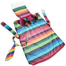 Dog Apparel Adorable Pet Clothes Mexican Elements Costume Unique Colourful Party Supply