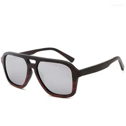 Sunglasses Ebony Wooden Male Men's Luxury BerWer Brand Designer Polarised Sun Glasses Vintage Sunglass Women Eyewear