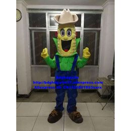 Mascot Costumes Corn Maize Grain Cereals Mascot Costume Adult Cartoon Character Outfit Suit Farewell Party Education Exhibition Zx1552