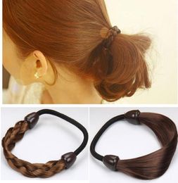 Woman Hair Rings Wig Hair Ponytail Holders Plaits Hair Circle Accessories Rubber Band Headband Headwear9946001