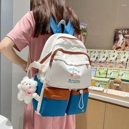 School Bags Schoolbag Female Junior High Students Original Style Simple Versatile Large Capacity Backpack College