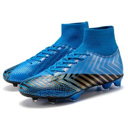 HBP Non Brand Professional Turf Athletic Shoes Custom Football Shoes For Men Soccer Shoes Football Boots Wholesale Soccer Cleats Spikes Man