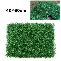 Decorative Flowers Artificial Plants Grass Wall Backdrop Decoration Hedge Panels For Indoor Outdoor Home Garden Balcony Decor Wedding Party