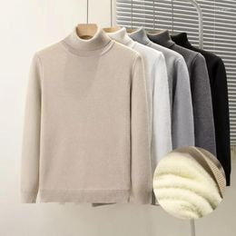 Men's Sweaters Y2k Harajuku Casual Turtleneck Men Slim Black Fashion Autumn Winter Knitwear Korean Version Of The Trend Undercoat Tide