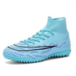 American Football Shoes Men Soccer Top Quality Boots Cleats Comfortable Ultralight Non-Slip Unisex Training Drop Futsal