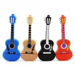 Music model USB flash drive guitar pen drive violin pendrive 4GB 8GB 16GB 32GB 64GB 128GB cello memory stick Disc key chain2270242