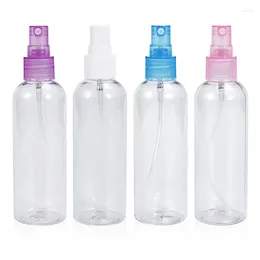 Storage Bottles 5-250ml Refillable Transparent Plastic Perfume Atomizer Empty Spray Bottle Portable Sprayer Travel Accessories