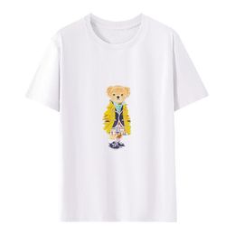 デザイナーの女性の新しいTシャツ、ポロシャツ、2024新しいプリントTシャツ、100％高品質のコットントップ