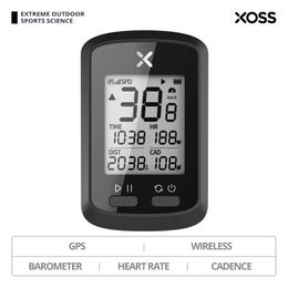 XOSS G Plus GPS Bike Computer Wireless Waterproof Cycling Speedometer ANT Bicycle Computer Road Bike MTB Bike Accessories 240301