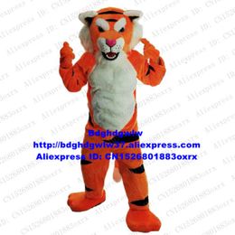 Mascot Costumes Orange Tiger Mascot Costume Adult Cartoon Character Outfit Suit Opening New Business Brand Plan Promotion Zx1727