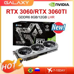 GALAXY Graphic Card GDDR6 rtx 3060 3060Ti 8G 12G Gaming GPU Video Cards 8Pin 192 256 Bit RTX4060 4060TI placa de vdeo RTX3070