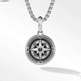 Aa Designer Pendant Necklace Sweet Love Jade Dyman Sterling Silver Compass Direct Sale