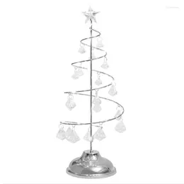 Table Lamps Christmas Light String Room Bedroom Decoration Night Crystal Pendulum Lamp Tree