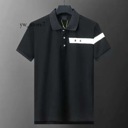 Boss Brand Fashion Man Summer Short Sleeve Polo Shirt Boss Mens Polo Embroidered Letters Slim-fit Versatile Boos Business Casual Breathable and Washable Tops3