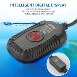 Pumps Mini Heater Small Fish Tank Low Water Level Turtle Tank Led Digital Display Heater Automatic Temperature ExplosionProof Heating