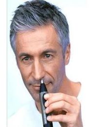 2pcs Nose Ear Trimmer For Eyebrows Beard Electric Shavers Face Hair Clipper Cleaner For Men 7026562
