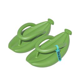 2024 banana flip-flops couples drag home students S thick soles for men and women to drag the beach F5cA#