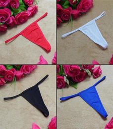 Sexy Underwear G String Thongs Panties T Back women lady Solid bikini panty Sex Thong Pantie9317575