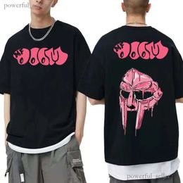 Men's T Shirts Singer Mf Doom Madlib Madvillain Double Sided Graphic Tshirt Tops Male Loose Hip Hop T Shirt Men Women Fleece Cotton T Shirts 230607 402