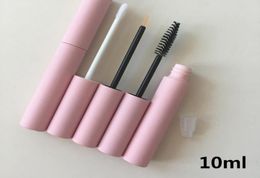 10ml DIY Pink empty eyelashes tube mascara tube Lip Gloss Tube Refillable Bottles Makeup tool Fast SN2311250872