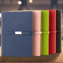 6-Ring Binder Writing Journal Faux Leather Cover Notebook Travel Diary Gift High-end With Shell Design