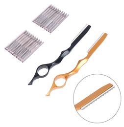 Hair Scissors Barber Knife Cutting Razor Hairdressing Thinning Shaving Thinner Trimming6262207