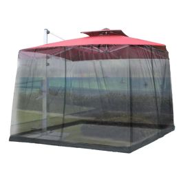 Shelters Outdoor Mosquito Net Patio Umbrella Mosquito Netting Screen UV Resistant Gazebo Style Mosquito Netting For Outdoor Yard Camping