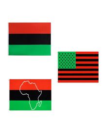 Black Lives Matter Afro American Pan African Flag High Quality Retail Direct Factory Whole 3x5Fts 90x150cm Polyester Canvas He3737757