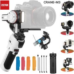 Heads Zhiyun Crane M3 3Axis Handheld Gimbal Stabilizer for Mirrorless Cameras Sony A7III A6600 Gopro Hero10/9/8 iPhone 13 12 Pro Max