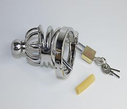 Bondage Belt 18/8 Stainless Steel Urethral Catheter cage BDSM Fetish sex product6351187