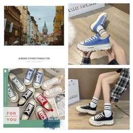 Top Casual Shoes height reaction sneakers triple black white multi-color suede red blue yellow fluo tan luxury designer Trainers GAI