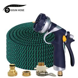 Reels New Garden Watering Hose, Light Weight, WearResistant, Expandable Garden Hose High Pressure Flushing Hose Water Gun Tuinslang