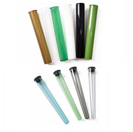 Plastic King Size Doob Tube Waterproof Bottles Airtight Smell Proof Odour Cigarette Solid Storage Sealing Container Pill Case Rolli8626846