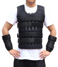 15kg 30kg Adjustable Weighted Vest Loading Weights Waistcoat For Boxing Training Workout Sand Clothing Boxing Fitness Equipment9502359