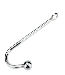 30250mm Stainless steel anal hook metal butt plug with ball anal plug anal dilator gay sex toys for men and women adult games4441388